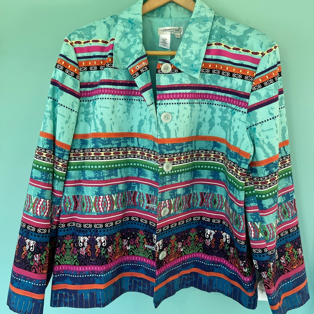Colorful blazer